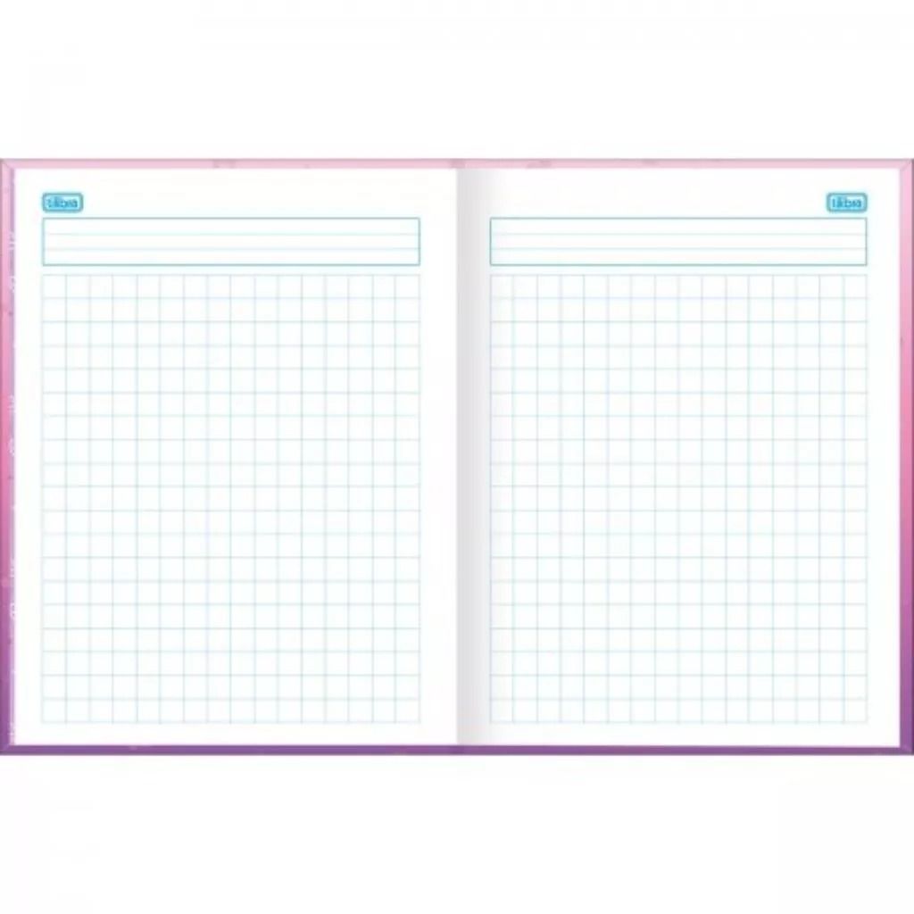 CADERNO QUADRICULADO 1X1 PRINCESAS